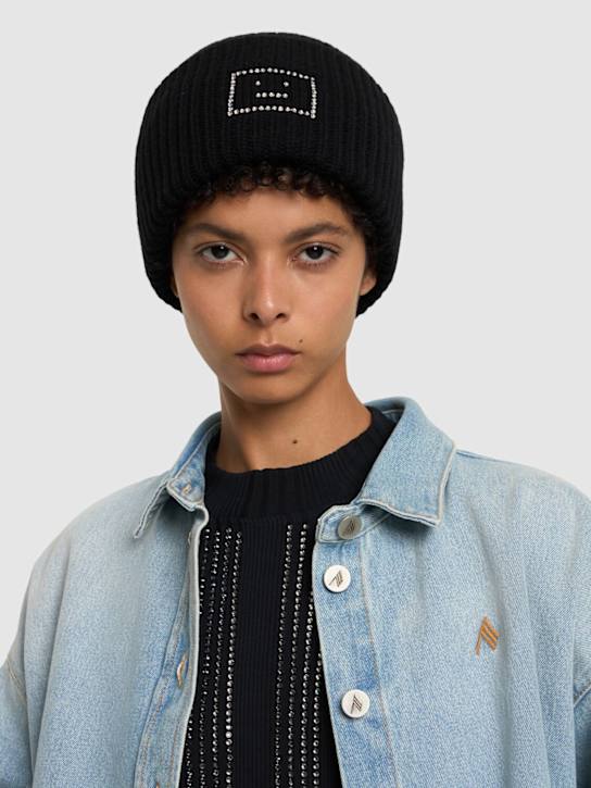 Luisaviaroma Cappello Pansy In Lana Con Logo