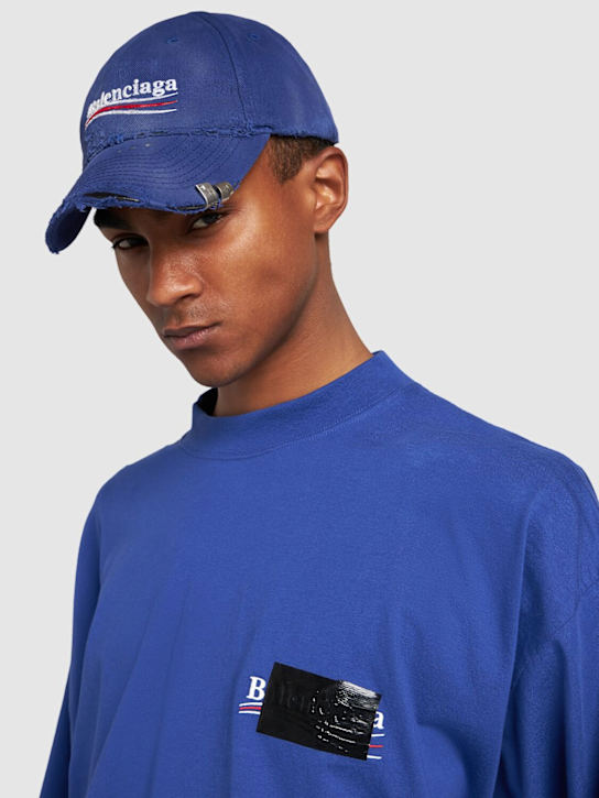 Luisaviaroma Cappello Political In Drill Di Cotone