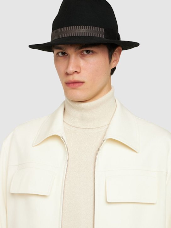 Luisaviaroma Cappello Ricky In Feltro Di Lana 6cm