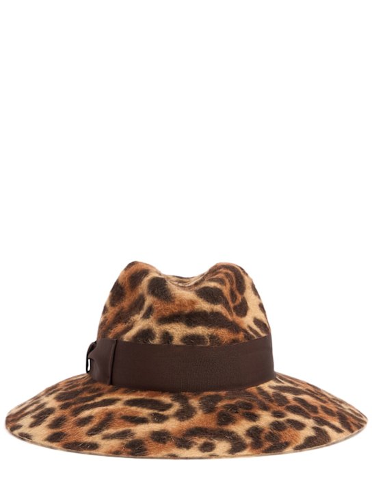 Luisaviaroma Cappello Sophie in feltro animalier