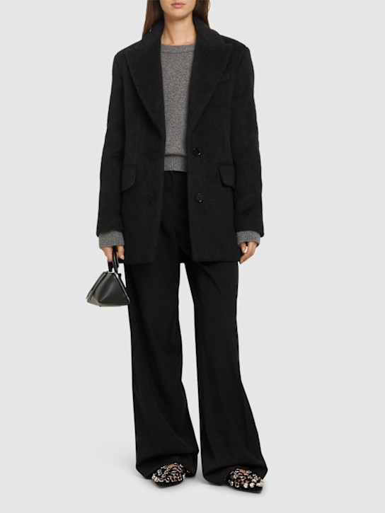 Luisaviaroma Cappoddo Monopetto In Misto Lana