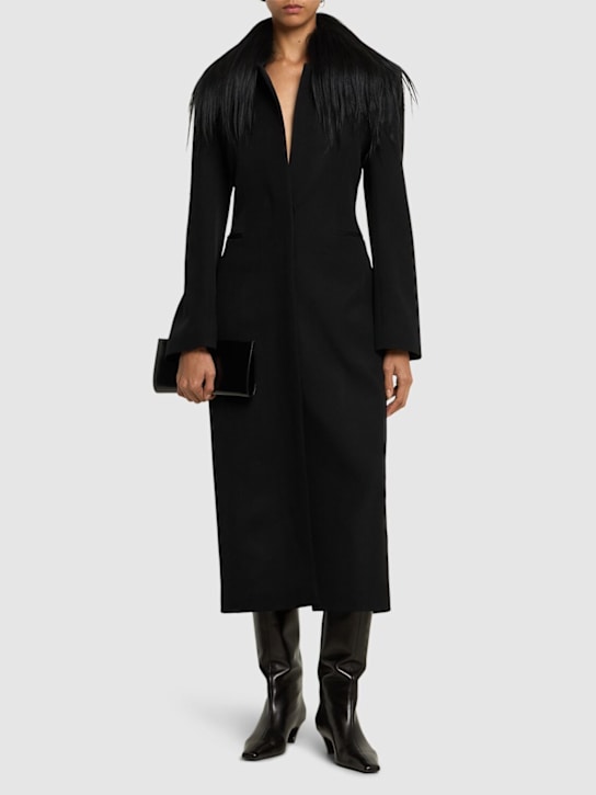 Luisaviaroma Cappotto Alotta In Twill
