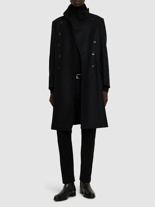 Luisaviaroma Cappotto Compact In Twill Giapponese