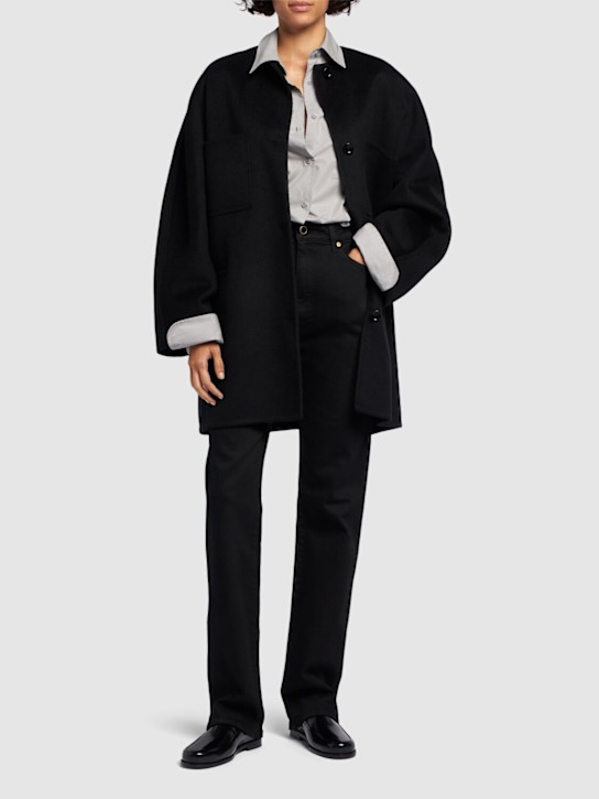 Luisaviaroma Cappotto Corto Albata In Cashmere