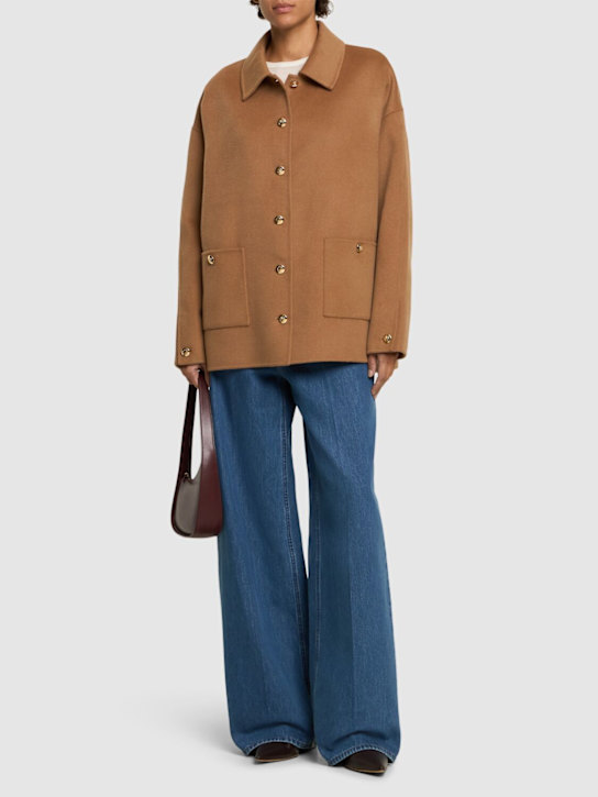 Luisaviaroma Cappotto Corto Luca In Misto Cashmere