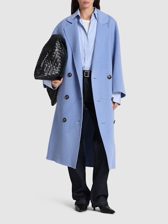 Luisaviaroma Cappotto Doppiopetto Borneo In Lana