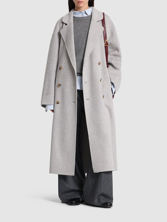 Luisaviaroma Cappotto Doppiopetto Borneo In Lana