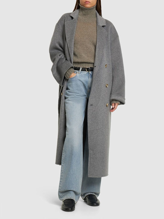 Luisaviaroma Cappotto Doppiopetto Borneo In Lana