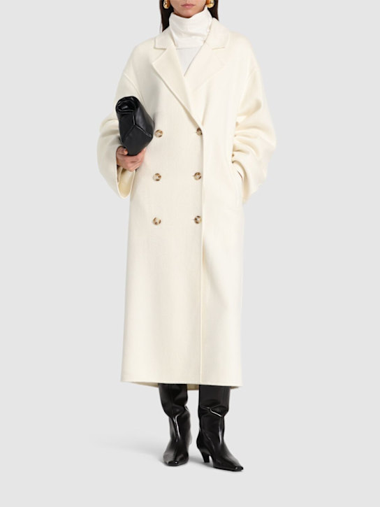 Luisaviaroma Cappotto Doppiopetto Borneo In Lana