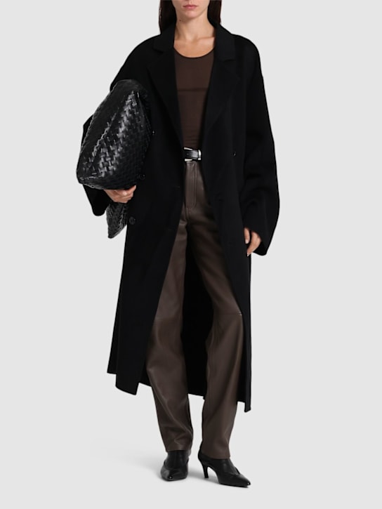 Luisaviaroma Cappotto Doppiopetto Borneo In Lana