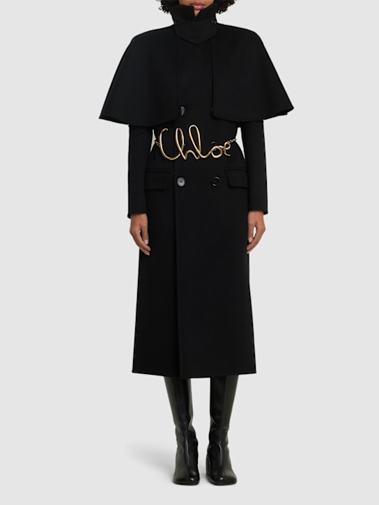 Luisaviaroma Cappotto Doppiopetto In Lana