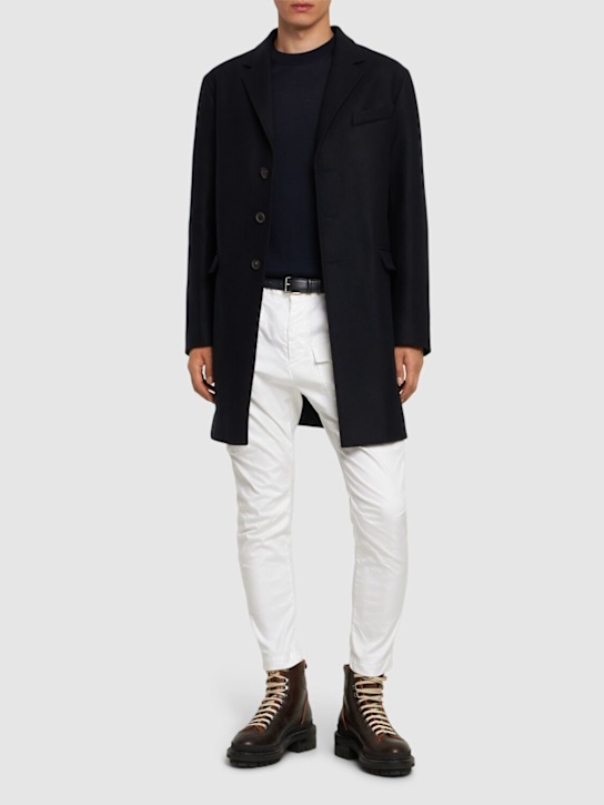 Luisaviaroma Cappotto In Feltro Di Misto Lana