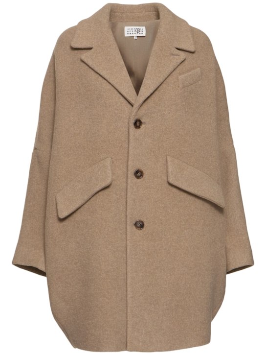 Luisaviaroma Cappotto in feltro di misto lana