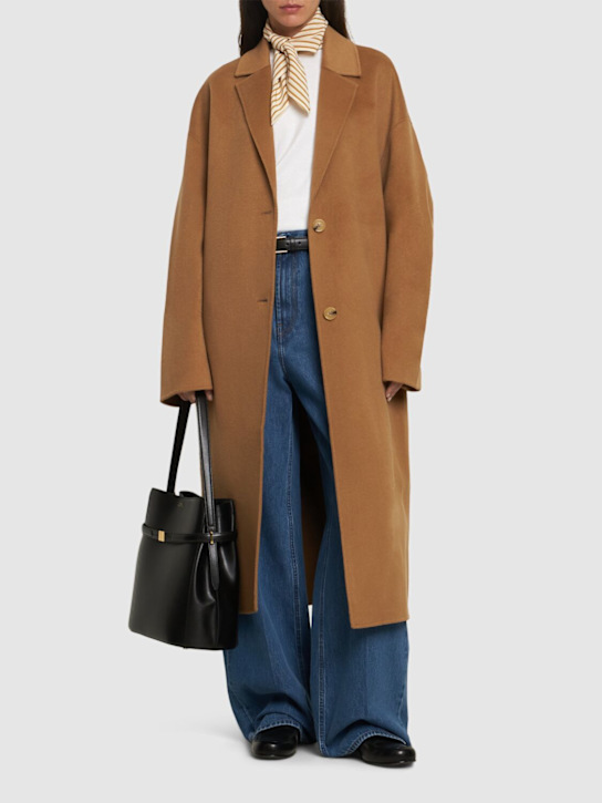 Luisaviaroma Cappotto In Lana Doublé Cocoon