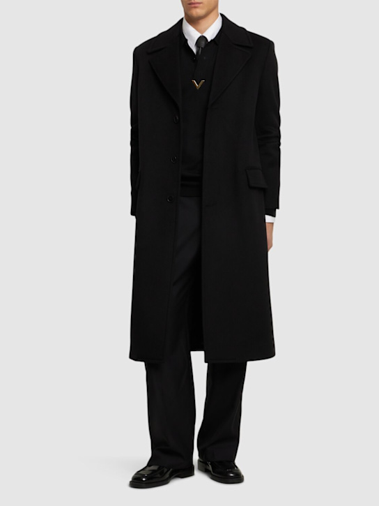 Luisaviaroma Cappotto In Lana E Cashmere