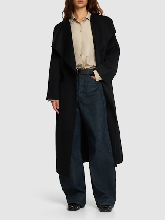 Luisaviaroma Cappotto In Lana E Cashmere