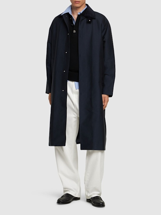 Luisaviaroma Cappotto In Misto Cotone