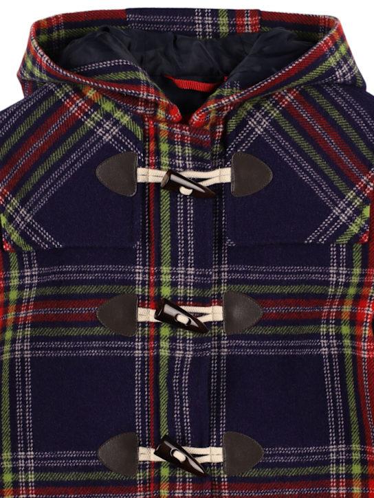 Luisaviaroma Cappotto In Misto Lana Con Cappuccio