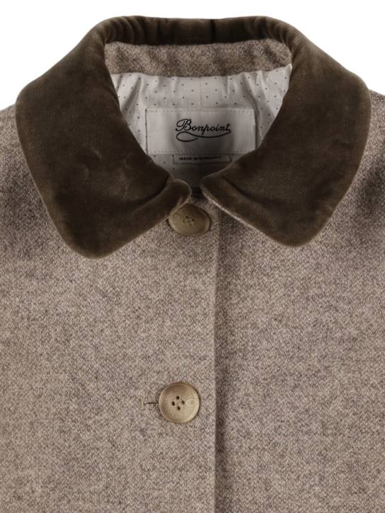 Luisaviaroma Cappotto In Misto Lana