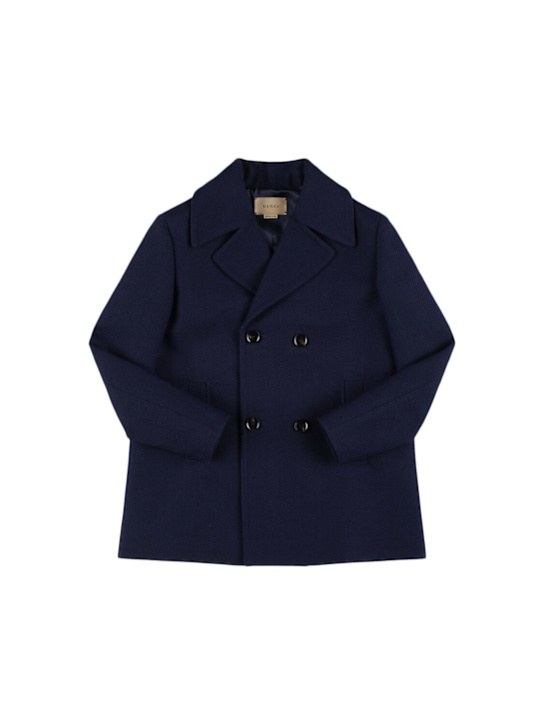 Luisaviaroma Cappotto In Misto Lana Gucci Web