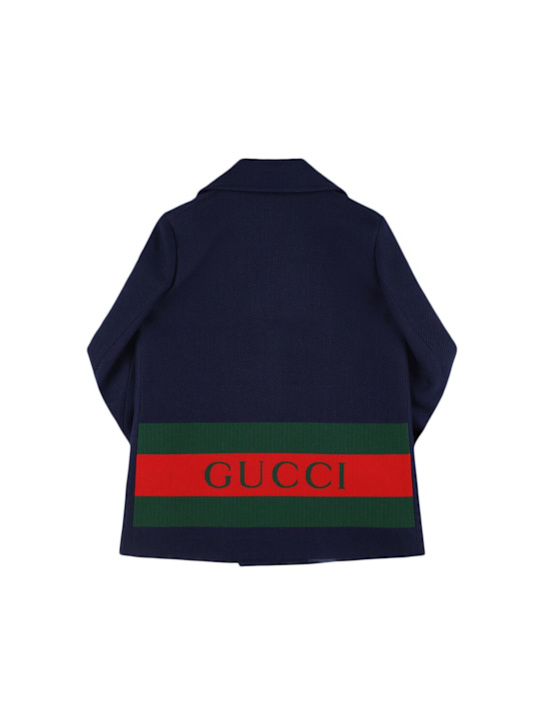 Luisaviaroma Cappotto in misto lana Gucci Web