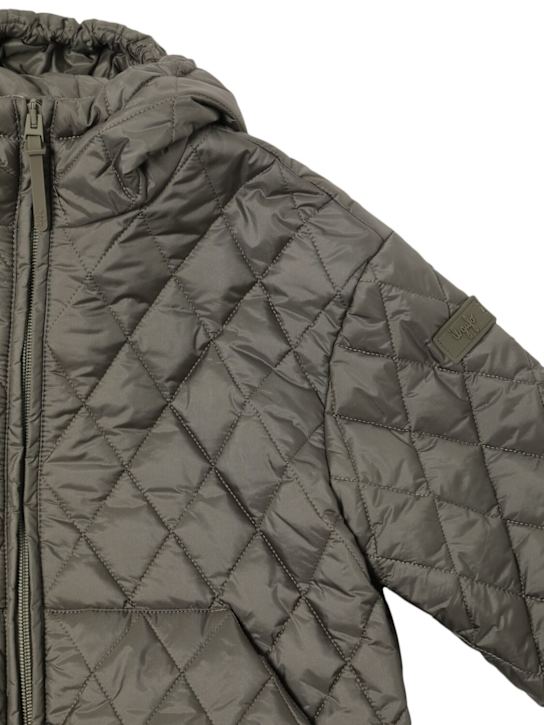 Luisaviaroma Cappotto In Nylon Trapuntato