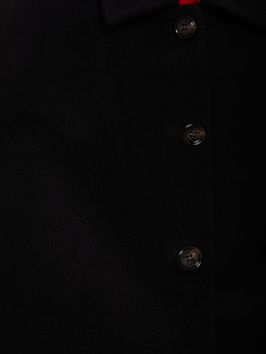 Luisaviaroma Cappotto In Panno Di Lana