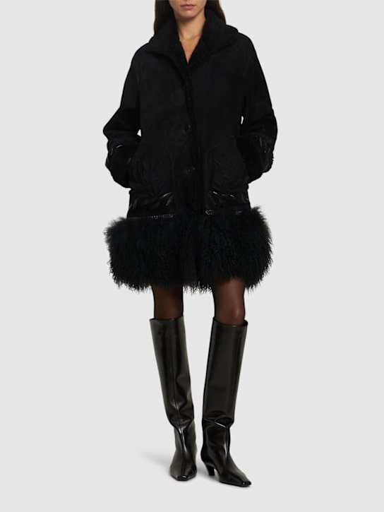 Luisaviaroma Cappotto In Shearling