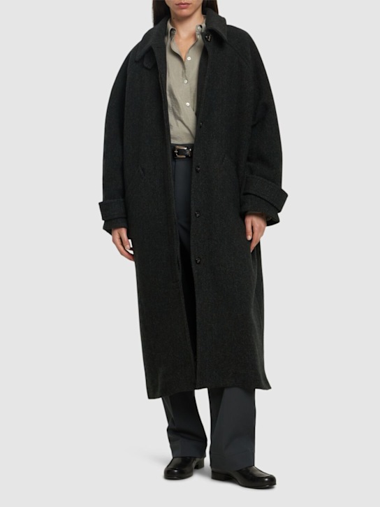 Luisaviaroma Cappotto Lungo Berlin In Lana