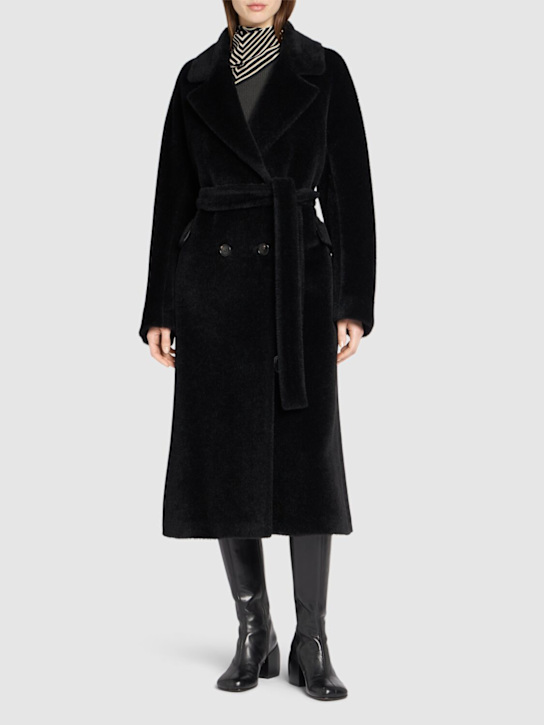 Luisaviaroma Cappotto Lungo Eugenio In Misto Lana