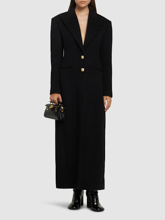Luisaviaroma Cappotto Lungo In Lana E Cashmere
