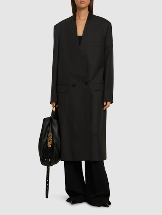 Luisaviaroma Cappotto Lungo In Lana