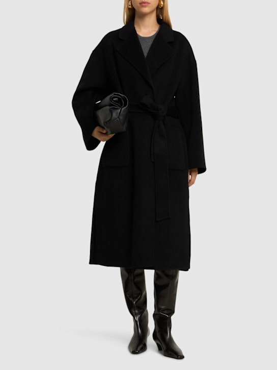 Luisaviaroma Cappotto Lungo In Misto Cashmere