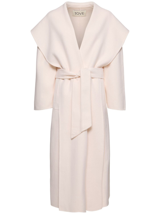 Luisaviaroma Cappotto lungo Ondine in misto lana