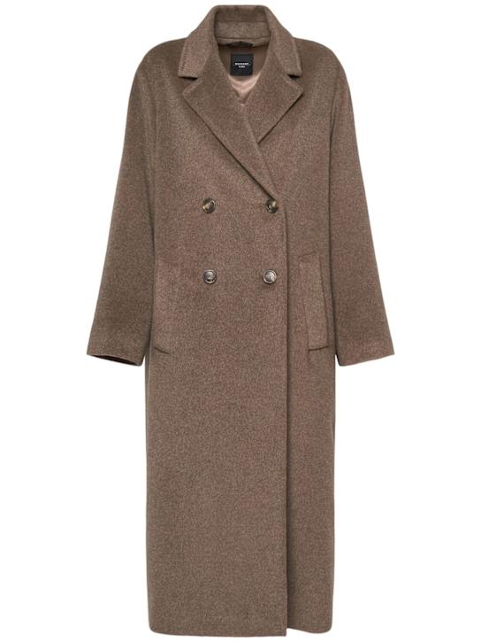 Luisaviaroma Cappotto lungo Zufolo in teddy