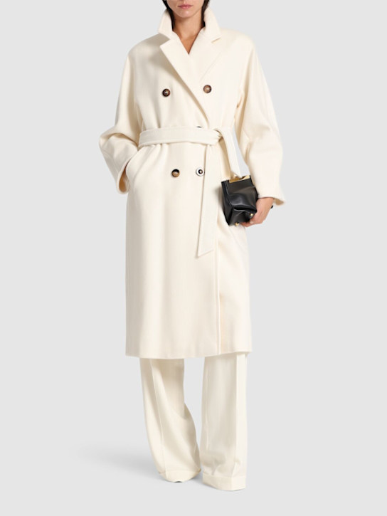 Luisaviaroma Cappotto Madame In Lana E Cashmere