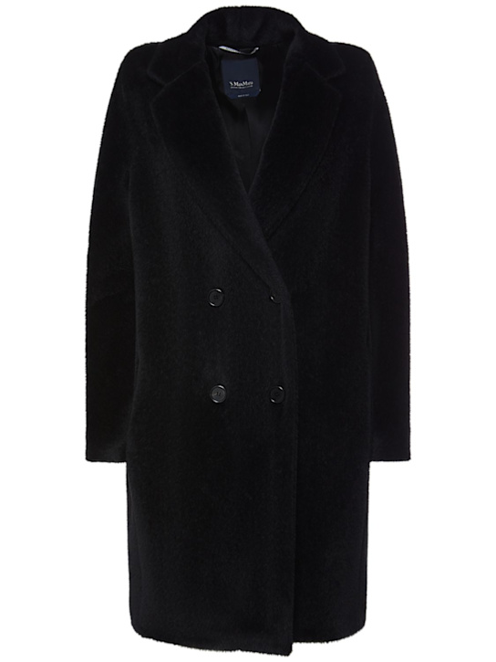 Luisaviaroma Cappotto midi Roseto in teddy di lana