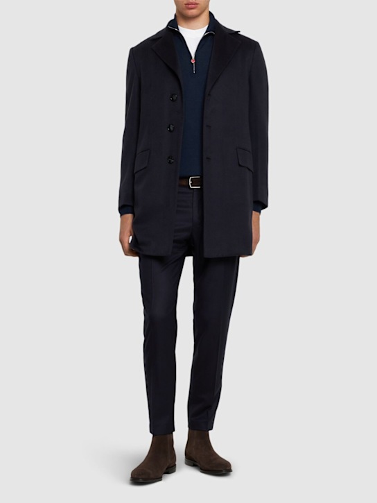 Luisaviaroma Cappotto Monopetto In Cashmere