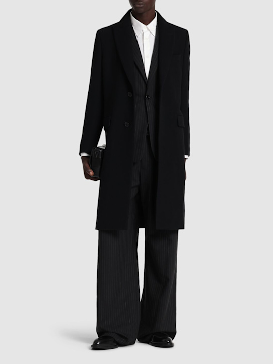Luisaviaroma Cappotto Monopetto In Lana