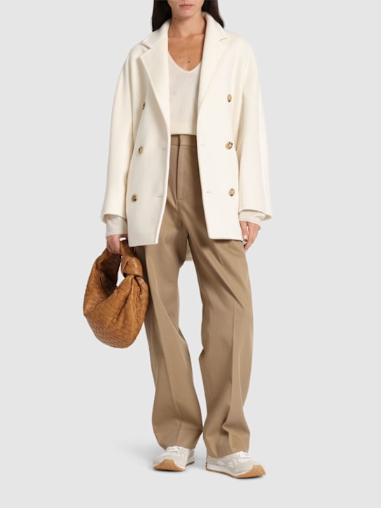 Luisaviaroma Cappotto Rebus In Lana E Cashmere