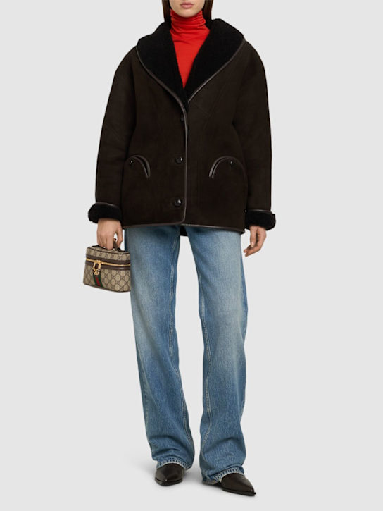 Luisaviaroma Cappotto Tatoosh In Shearling