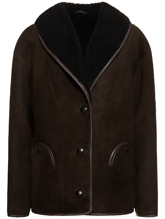 Luisaviaroma Cappotto Tatoosh in shearling