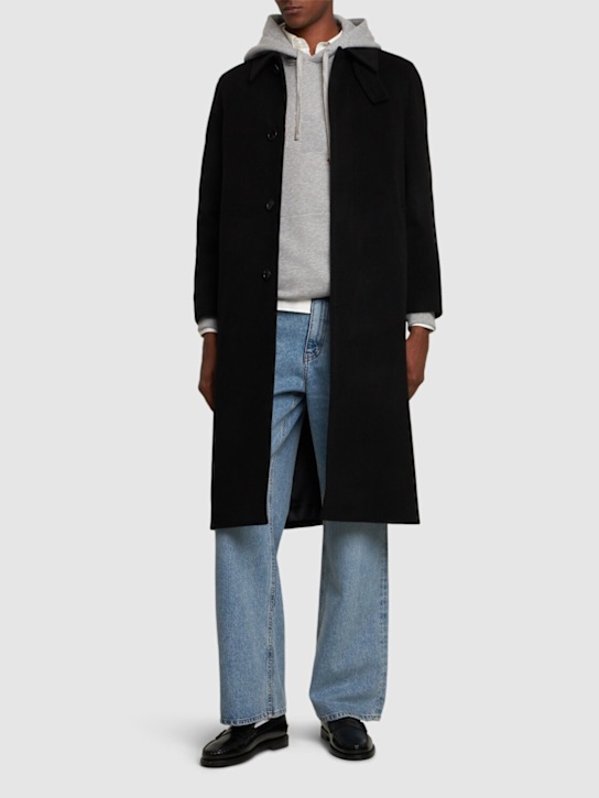 Luisaviaroma Cappotto Unisex In Lana Con Cintura