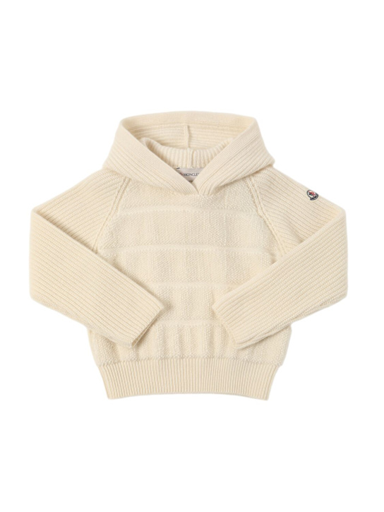 Luisaviaroma Carded wool hooded sweatshirt