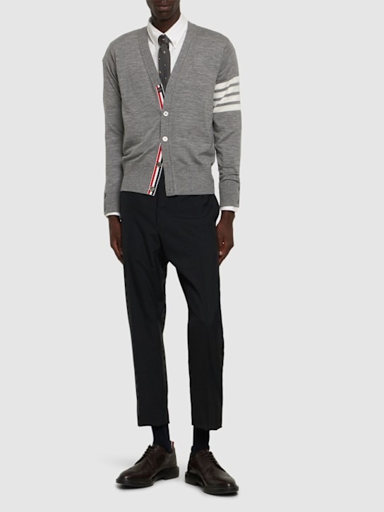 Luisaviaroma Cardigan 4-Bar In Maglia Di Lana