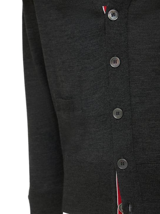 Luisaviaroma Cardigan 4-Bar In Maglia Di Lana