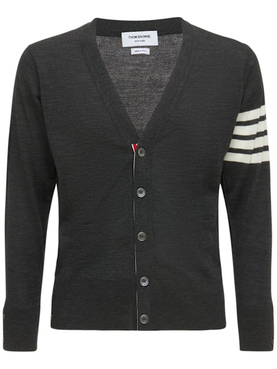 Luisaviaroma Cardigan 4-Bar in maglia di lana