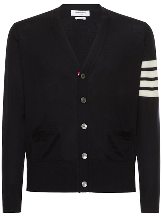 Luisaviaroma Cardigan 4-Bar in maglia di lana