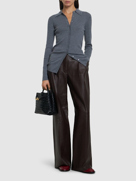 Luisaviaroma Cardigan Elvira In Misto Lana