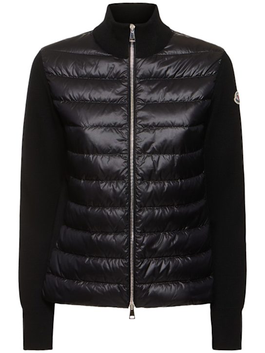 Luisaviaroma Cardigan imbottito in misto lana